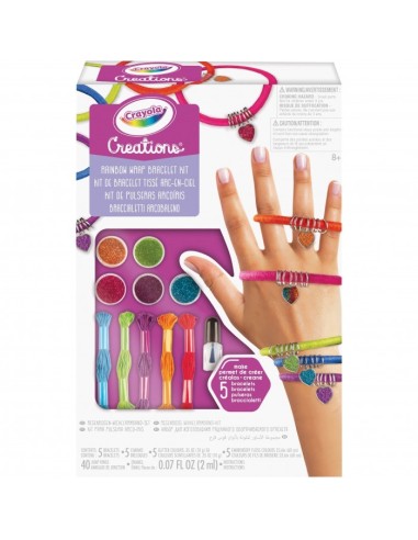 Creations Set braccialetti arcobaleno CRA04-0665 Crayola | Futurartshop.com