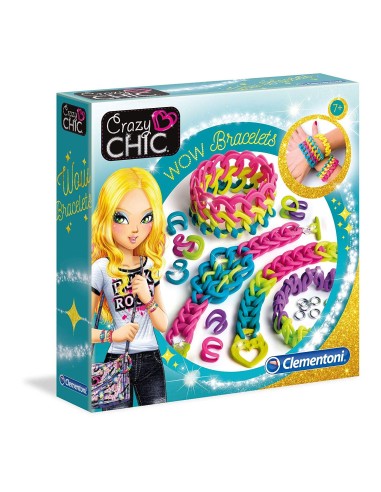 Crazy Chic Bracelets WoW CLE18506 Clementoni | Futurartshop.com
