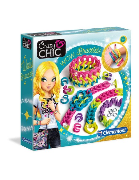 Crazy Chic Bracelets WoW CLE18506 Clementoni | Futurartshop.com