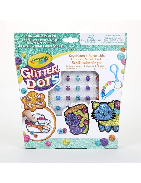 Glitter Dots Ciondoli scintillanti CRA04-0800 Crayola | Futurartshop.com