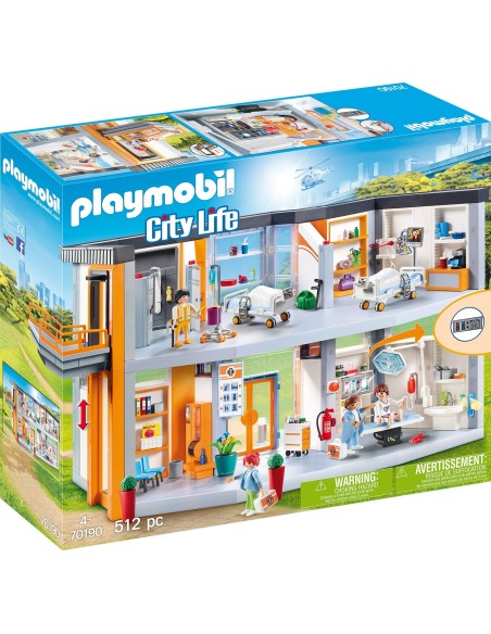 Playmobil 70190 - Grande Ospedale PLA70190 Playmobil | Futurartshop.com