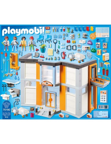 Playmobil 70190 - Large Hospital PLA70190 Playmobil | Futurartshop.com