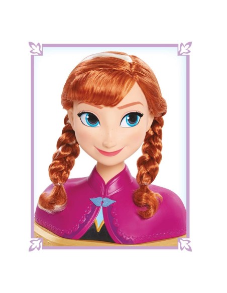 Frozen 2 - Testa deluxe di Anna styling head GIOFRN80000 Giochi Preziosi | Futurartshop.com