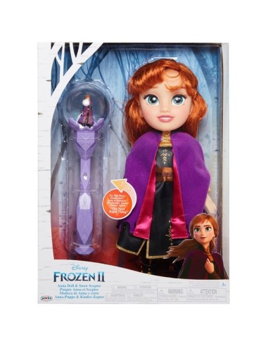 Frozen 2 - Doll Anna with scepter music GIOFRNA3000-2 Giochi Preziosi | Futurartshop.com