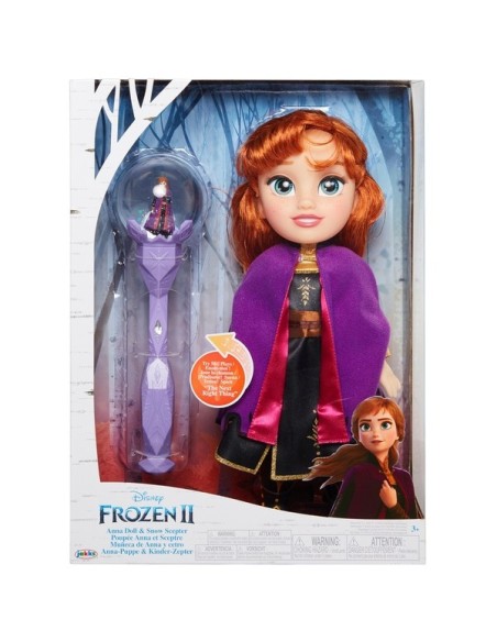 Frozen 2 - Doll Anna with scepter music GIOFRNA3000-2 Giochi Preziosi | Futurartshop.com