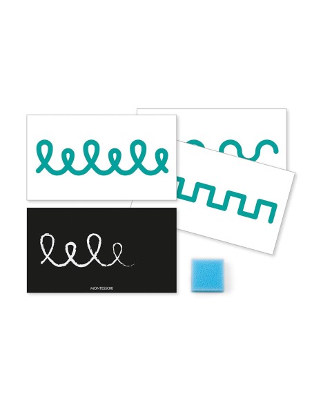 Montessori kit pre-writing CLE16209 Clementoni | Futurartshop.com