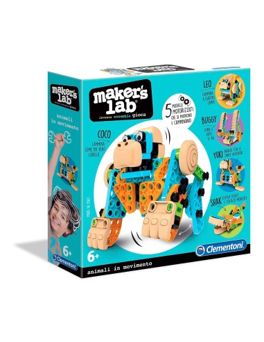 Maker's Lab Creatures Animali in Movimento CLE19098 Clementoni | Futurartshop.com