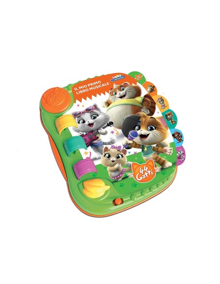 44 Cats - my first music book in the CLE17307 Clementoni | Futurartshop.com
