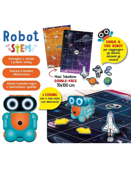I'm Genius Happy Coding Robot stem LIS77113 Lisciani | Futurartshop.com
