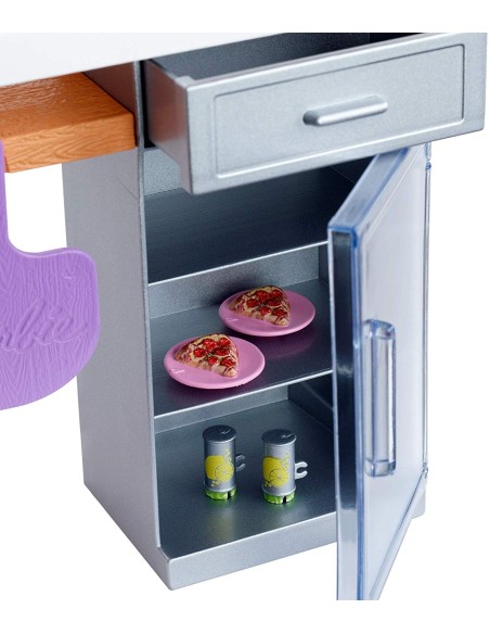 Barbie - Arredamento da esterno forno per la Pizza con accessori MATFXG37/FXG39 Mattel | Futurartshop.com