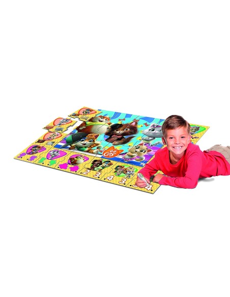 Sapientino 44 Cats - The Carpet giant interactive CLE16192 Clementoni | Futurartshop.com