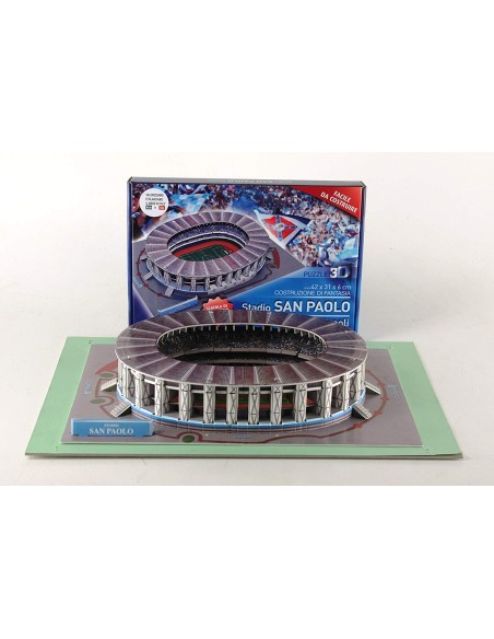 3D Puzzle New San Paolo Stadium Naples LEV0003285 Giochi Preziosi | Futurartshop.com
