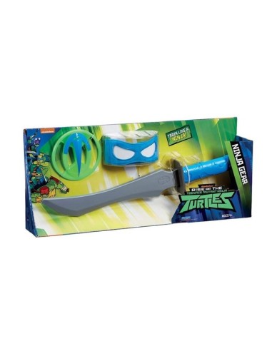 Ninja turtles the rise of the TMNT Set Mask Weapon of Leonardo GIOTUAB4001/2 Giochi Preziosi | Futurartshop.com
