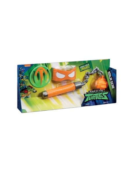 Ninja turtles the rise of the TMNT set mask weapon Michelangelo GIOTUAB4001/4 Giochi Preziosi | Futurartshop.com