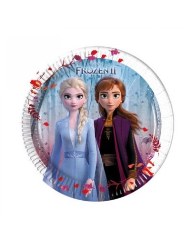 Frozen 2 - 8 Piatto in carta ADF5PR91126 New Bama Party | Futurartshop.com