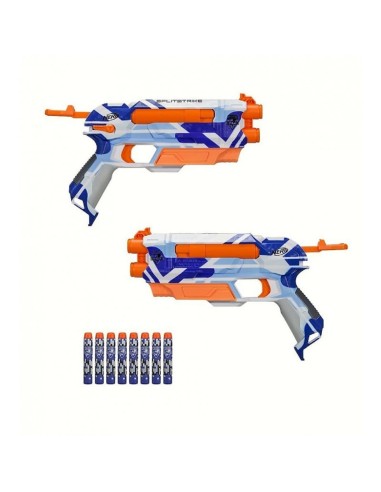 Nerf N-Strike Elite Splitstrike 2 Blaster with 8 darts TOYC3135EU50 Hasbro | Futurartshop.com