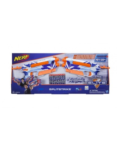 Nerf N-Strike Elite Splitstrike 2 Blaster con 8 dardi TOYC3135EU50 Hasbro | Futurartshop.com