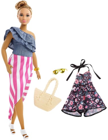 Barbie - Doll floral Jumpsuit TOYFJF67/FRY82 Mattel | Futurartshop.com