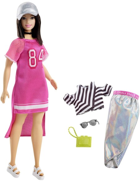 Barbie - Doll Set in Silver Rock with Cap TOYFJF67/FRY81 Mattel | Futurartshop.com