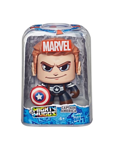 Marvel Mighty Muggs personaggio Capitan America TOYE2199ES00/E2122 Hasbro | Futurartshop.com