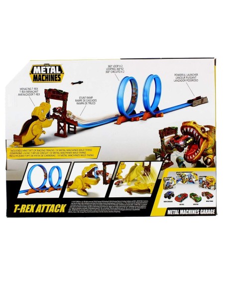 Metal Machines - Track T-Rex attack TOY6702 Zuru | Futurartshop.com