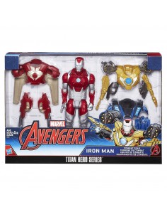 Marvel Avengers - Iron-Man-Combat Gear B9961EU40 Hasbro- Futurartshop.com
