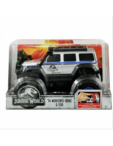 Jurassic World - Jeep Mercedes-benz G550 scala 1-24 TOYFMY48/FMY50 Mattel | Futurartshop.com