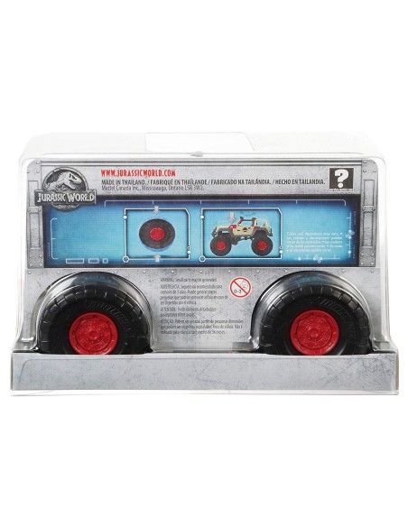 Jurassic World - the Jeep Wrangler scale 1-24 TOYFMY48/FMY49 Mattel | Futurartshop.com