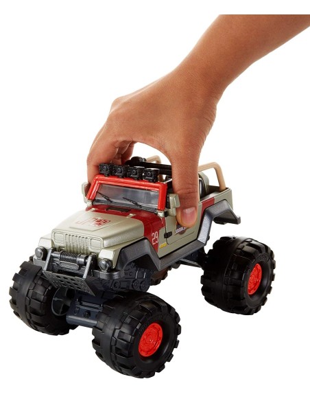 Jurassic World - the Jeep Wrangler scale 1-24 TOYFMY48/FMY49 Mattel | Futurartshop.com