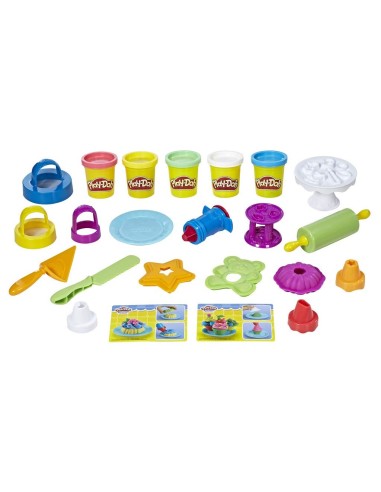 Play-Doh kitchen - Cakes and Accessories TOYB9741EU40 Hasbro | Futurartshop.com