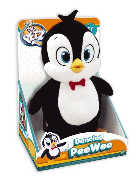 Plush Penguin Peewee dancing TOY95885 IMC Toys | Futurartshop.com