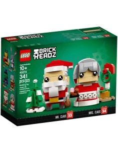 Lego 40274 - Sig e Sig ra Babbo natale LEG6214672 Lego | Futurartshop.com