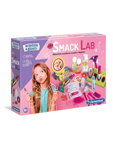 Smack Lab Produces bright lipsticks CLE19104 Clementoni | Futurartshop.com