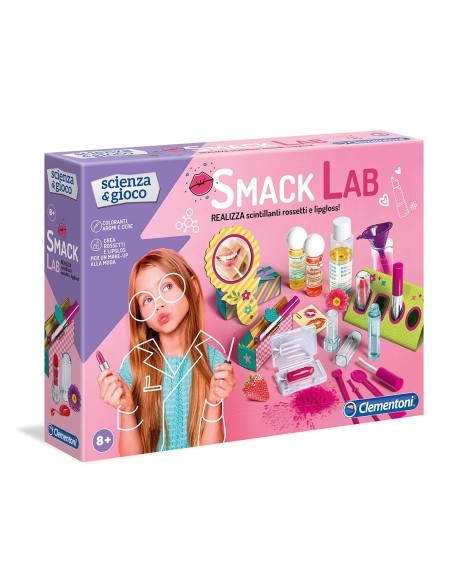 Smack Lab Produces bright lipsticks CLE19104 Clementoni | Futurartshop.com