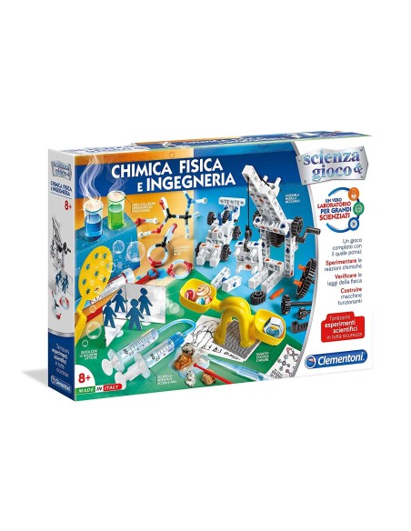 Scienza e Gioco Chimica fisica e ingegneria CLE19033 Clementoni | Futurartshop.com