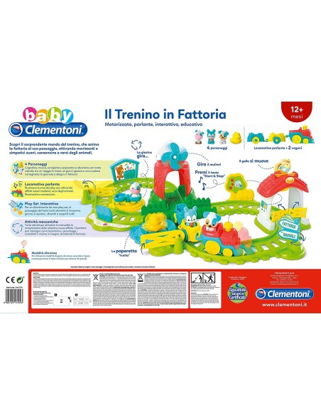 Il trenino in fattoria CLE17299 Clementoni | Futurartshop.com