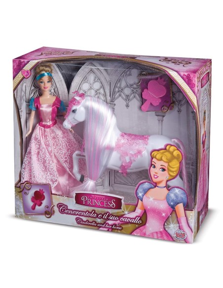 Princess Cinderella with horse GRAGG-02951 Grandi giochi | Futurartshop.com