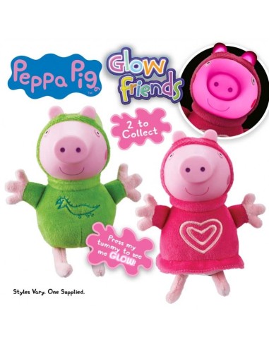 Peppa pig Peluche con luce glow friends NDA06787 Giochi Preziosi | Futurartshop.com