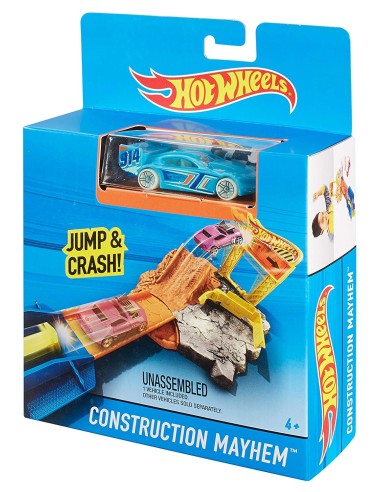 Hot Wheels Mini pista cantiere Super stunt TOYCKJ08/DKR44 Mattel | Futurartshop.com