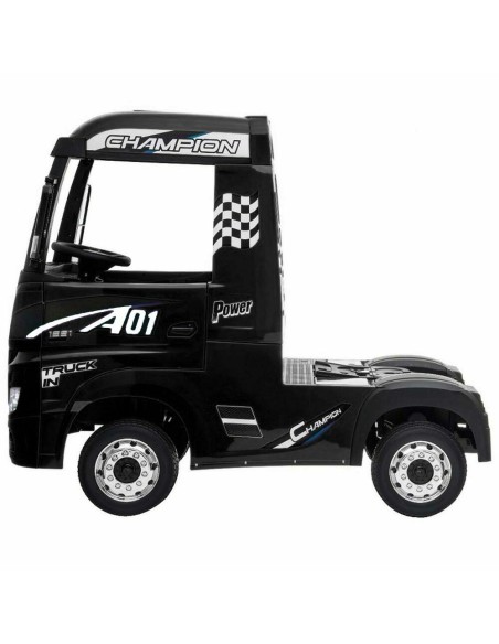 Camion Mercedes Benz Actros Nero 12V LAMHL358 Globo | Futurartshop.com
