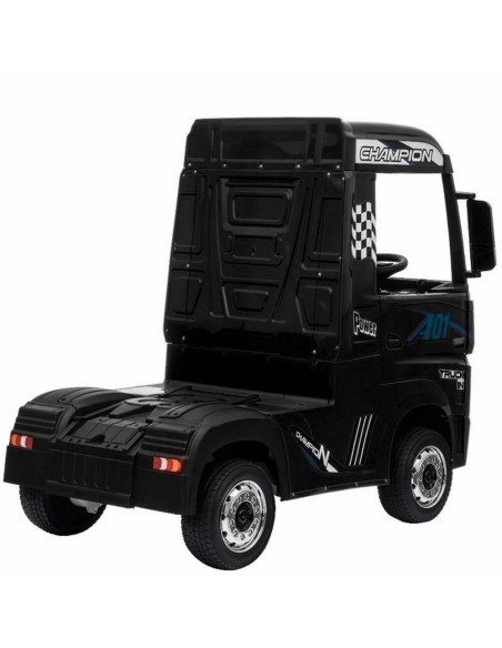 Truck Mercedes Benz Actros Black 12V LAMHL358 Globo | Futurartshop.com