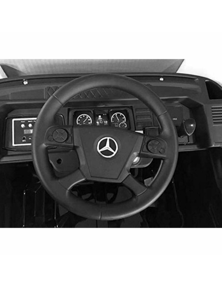 Camion Mercedes Benz Actros Nero 12V LAMHL358 Globo | Futurartshop.com
