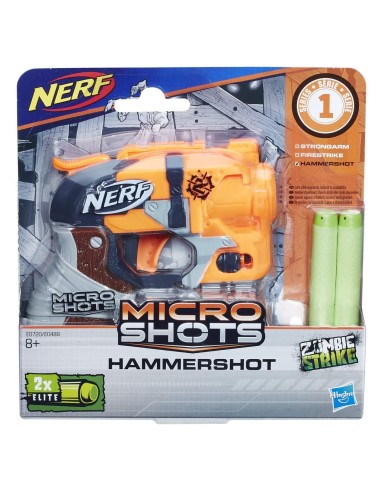 Nerf Zombie strike micro shots HammerShot HASE0489EU41/E0720 Hasbro | Futurartshop.com