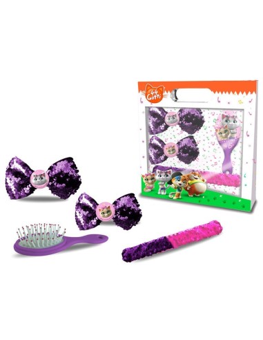 44 Gatti - Set accessori per capelli con spazzola CORT99949 MC Coriex | Futurartshop.com