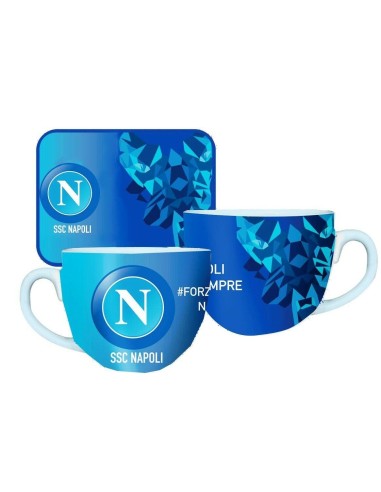 SSC Napoli - Cup ceramic placemat DEGCP004NP Nemesi | Futurartshop.com