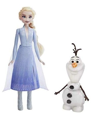 Frozen II bambola elsa e olaf magici amici parla e risplendi HASE55081030 Hasbro | Futurartshop.com