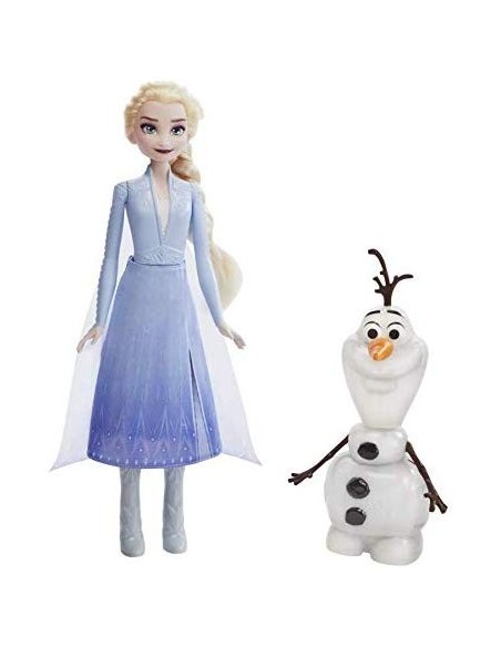 Frozen II bambola elsa e olaf magici amici parla e risplendi HASE55081030 Hasbro | Futurartshop.com
