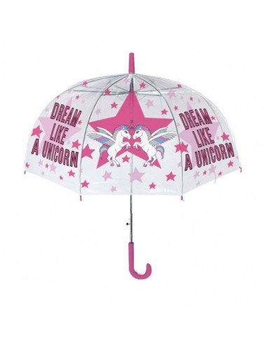 Unicorno Ombrello a cupoletta trasparente CORX99411 Coriex | Futurartshop.com