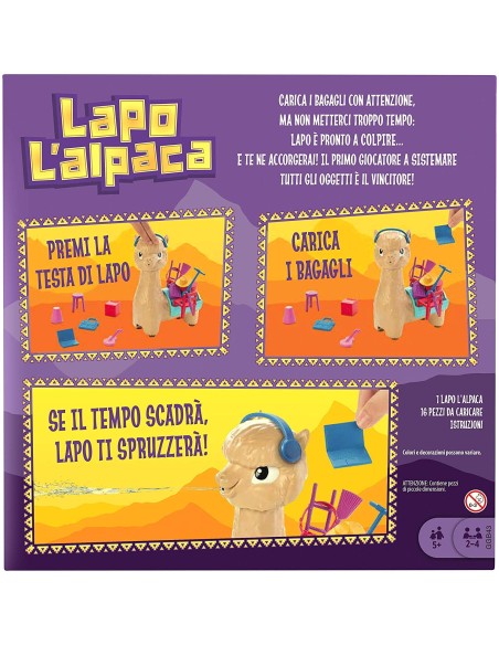 Gioco Lapo L'alpaca MATGGB43 Mattel | Futurartshop.com