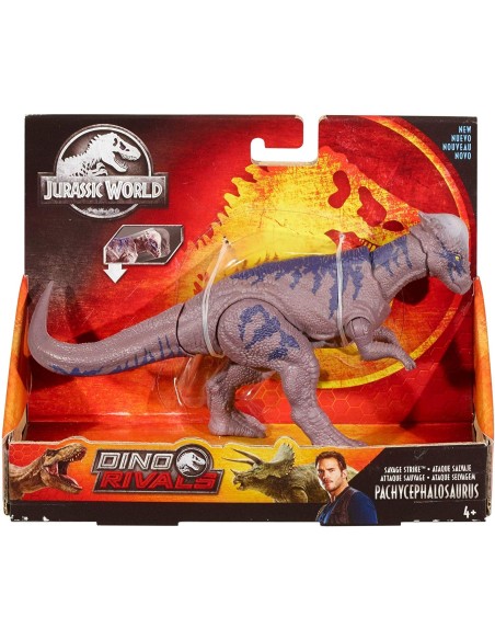 Jurassic World Pachycephalosaurus attacco selvaggio MATGCR54/GFG64 Mattel | Futurartshop.com